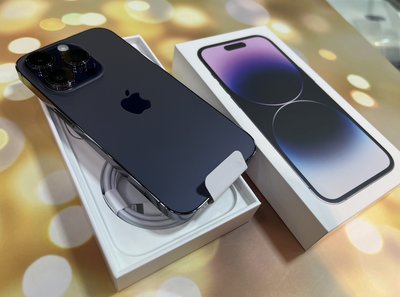 拆封新品🍎 Apple iPhone 14 Pro Max 128GB紫色🍎 🔋100%原廠保固（2024/8/4）