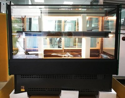 冠億冷凍家具 新款台灣製金格3尺桌上型直角蛋糕櫃/3尺落地直角蛋糕櫃/西點櫃、冷藏櫃、冰箱、巧克力櫃