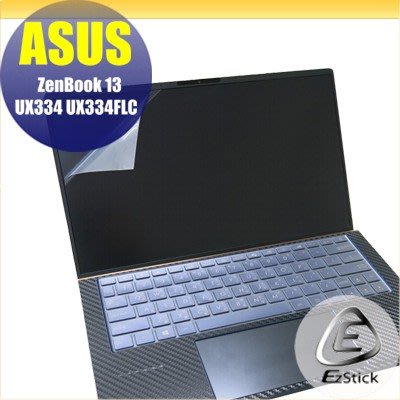 【Ezstick】ASUS UX334 UX334FLC 靜電式筆電LCD液晶螢幕貼 (可選鏡面或霧面)