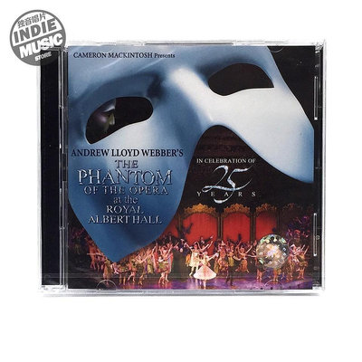 Phantom of the Opera 歌劇魅影 25周年舞臺版音樂劇原聲2CD