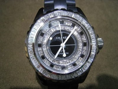【愛錶回春中心】專業代鑲優質T鑽圈 T面盤 原廠CHANEL J12 (38mm) 請自備錶
