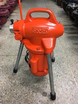 【川大泵浦】台通牌電動通管機 SK-50 (1/2HP) 附通管套件大全套全配