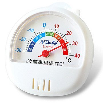 【含稅】Dr.AV聖岡 冰箱溫度計 GM-70S 指針式 冰箱專用