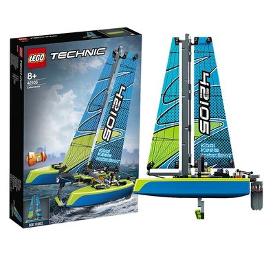 熱銷 LEGO 積木機械組42105雙體船男孩益智玩具模型高難度禮物拼插可開發票