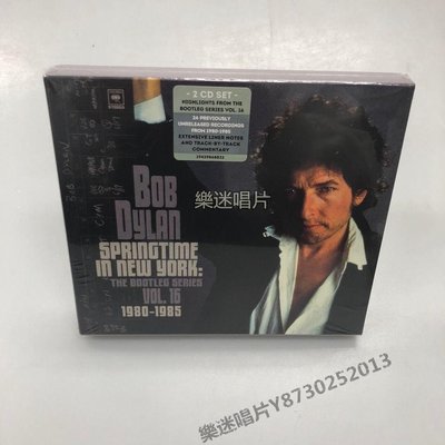 樂迷唱片~ 鮑勃迪倫Bob Dylan SPRINGTIME IN NEW YORK精選集 搖滾 2CD