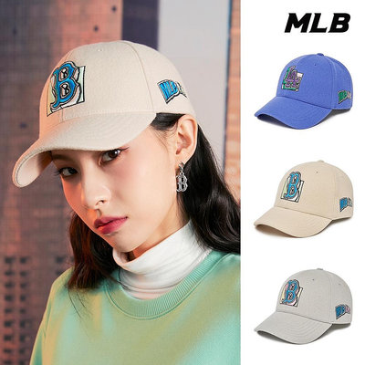 MLB 棒球帽 可調式硬頂羊毛 LIKE系列 道奇/紅襪隊  (3ACPL0426-三色任選)