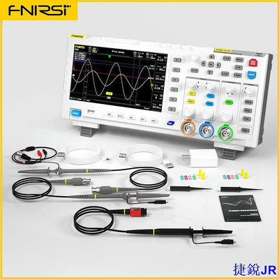 力達百貨商城Fnirsi-1014d 數字示波器 2 合 1 雙通道輸入信號發生器 100MHz* 2 模擬帶寬 1GSa/s 採樣