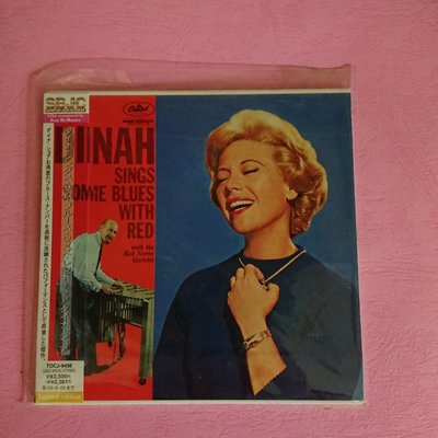 DINAH SHORE SINGS SOME BLUES WITH RED CD 爵士人聲 S4 TOCJ-9498
