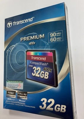 【鄰家電腦】全新Transcend 創見 CF 32G(400X)記憶卡