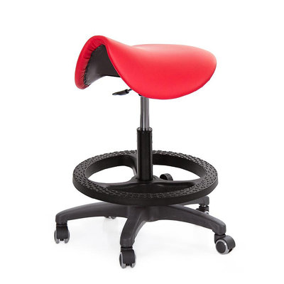 GXG 馬鞍型 工作椅 (塑膠踏圈+防刮輪) 型號T05 EXK