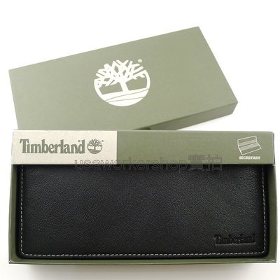 Timberland專櫃正品 美國Timberland拉鍊零錢袋長夾附禮盒提袋 男用 長皮夾 男生長夾