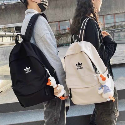 100％原廠Adidas包包 愛迪達雙肩包 男書包 女學生大容量電腦旅行包 校園學生書包 愛迪達包包 情侶書包