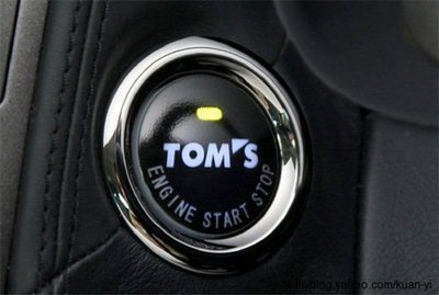 【冠亦汽車】TOM'S Engine start 引擎啟動鈕 LEXUS IS200t IS250 IS300h