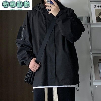 NTX男同學衝鋒衣夾克外套可選加棉W1115--勁霸服飾
