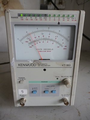 TEXIO Kenwood VT-183 Voltmeters Meters 電壓表