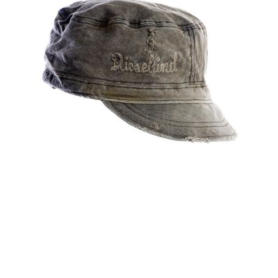 全新絕版 義大利DIESEL 手工製造Denim丹寧軍帽,棒球帽 (56~58cm)