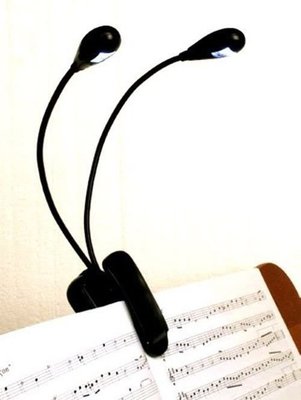 律揚樂器 樂譜照明led燈 music stand light 可用電池 usb