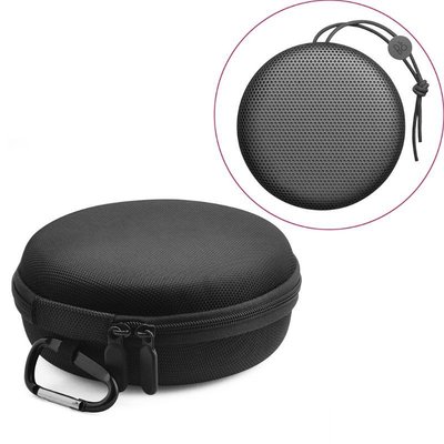 黑色尼龍存儲袋便攜盒，適用於B＆O BeoPlay A1藍牙揚聲器保護器便攜袋的Google Home Mini