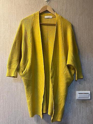 BANANAFISH 韓製鵝黃色針織外套