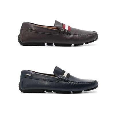 [全新真品代購] BALLY 經典款 織帶設計 皮革 樂福鞋 / 休閒鞋 (多款顏色)