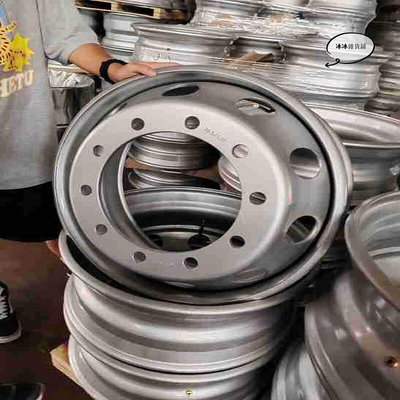 大貨車鋁合金鋼圈 半掛車鋼圈 鋁合金輪轂 9.0真空鍛造鋼圈鋁