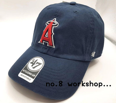 【帽子館】47 BRAND MLB 美國大聯盟洛杉磯天使隊棒球帽【BDH001C1】(深藍色)