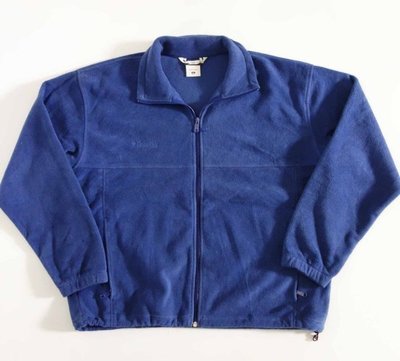 哥倫比亞 Columbia 藍色 刷毛夾克外套 XL號