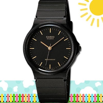 【促銷款】CASIO 時計屋 卡西歐手錶 MQ-24-1E 學生錶 中性錶 指針錶 膠質錶帶 (另有MW-59)