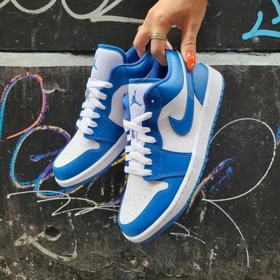 Air Jordan 1 Low Marina Blue AJ1 白藍籃球鞋 男女款DC0774-114