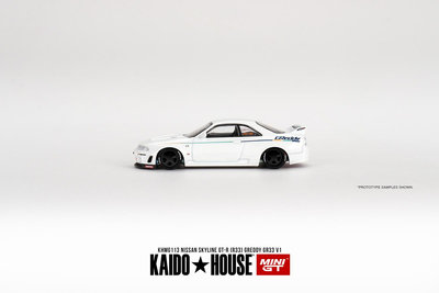 匠心Kaido House+MINIGT 164 Nissan GTR R33合金汽車模型