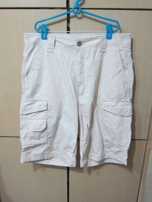 衣市藍~NAUTICA 工作短褲 (W34~) (220906)