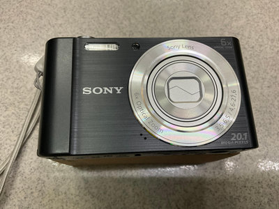 [保固一年][高雄明豐] 95新 Sony W810 數位相機 便宜賣 [A0901]