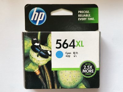 HP 564XL原廠藍色墨水匣(CB323WA)