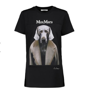 全新 正品 Max Mara 狗明星 穿著經典羊毛大衣101801外套 T恤 XS號 黑色 預購/現貨 特價 原價€430