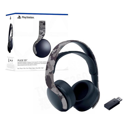 SONY PS5 原廠 無線立體聲耳罩耳機 深灰迷彩 CFI-ZWH1 CFI-ZWD1 PULSE 3D PS4 PC