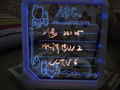 【買一送一99$】螢光寫字板 led手寫板 發光留言板 廣告牌 電子熒光板【省錢博士】