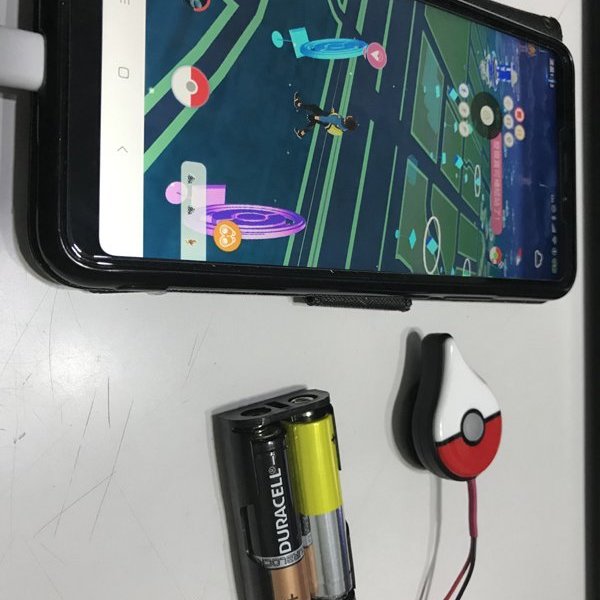 Pokemon Go Plus寶可夢自動手環改裝2aa乾電池電力可撐幾個月寶可夢手環改裝外接2 顆aa三號電池um3 Yahoo奇摩拍賣