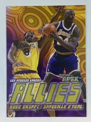 1999-00 SkyBox Apex Allies Kobe Bryant & Shaquille O`Neal
