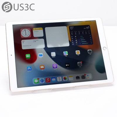 【US3C-台南店】【一元起標】Apple iPad Pro 12.9吋 1代 128G WiFi 金色 Retina HD顯示器 指紋辨識技術 二手平板