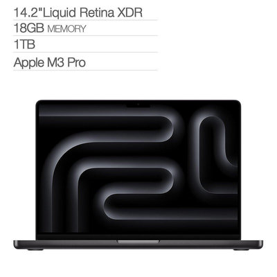 💓好市多代購/免運最便宜💓 Apple MacBook Pro 14吋搭配M3 Pro晶片12核心CPU 18核心GPU 1TB SSD MRX73TA/A