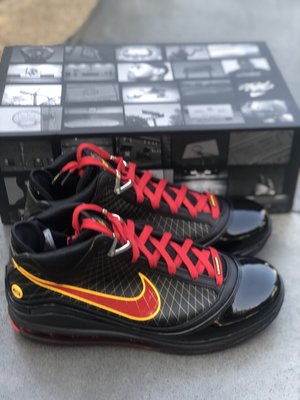 全新 Nike LeBron 7 Fairfax Away PE　CU5646-001 LBJ17 黑紅