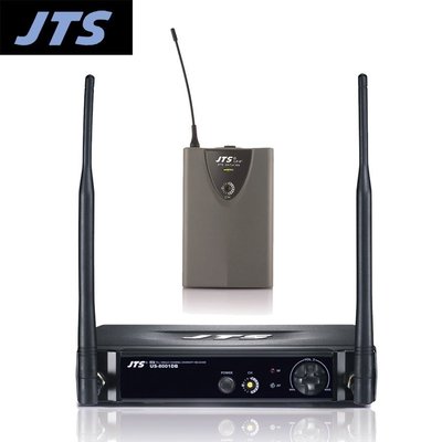 【小叮噹的店】台製 全新 JTS US-8001DB 無線麥克風系統 單頻道自動選訊接收機+850Bmi無線發射器