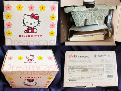 SEGA Dreamcast Hello Kitty 粉紅限定主機款 日本限定(Made in Japan)