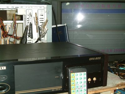 二手金嗓點歌機CPX-900 背景DVD功能正常不是VCD