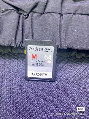 Sony索尼sd卡64g 相機內存卡儲存卡高速V60大卡A7