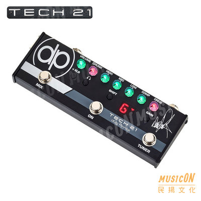 【民揚樂器】電貝士效果器踏板 Tech 21 DP3X dUg Pinnick Signature 電貝斯音箱前級模擬
