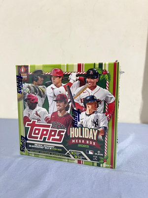 2023 Topps Holiday Mega Box 聖誕🎄特別版本卡盒(保底一簽名或球衣)