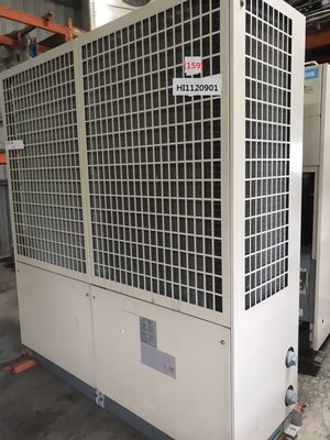 (大台北)中古日立15RT氣冷冰水機3φ2280V(編號:HI1120901)~冷氣空調拆除回收買賣出租~