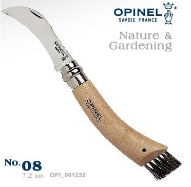 【LED Lifeway】OPINEL Nature & Gardening 法國刀園藝系列-採菇刀(No.08)