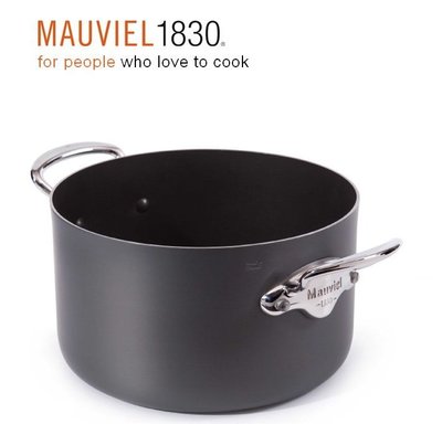 法國 Mauviel 黑礦石 湯鍋 平底鍋 不沾鍋 炒鍋 28  超硬 耐磨 （非WMF 非寶迪 法拉利 賓士 銅鍋 德國